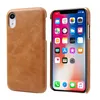 Retro classic style luxury genuine leather case for iphone xs xr xs max