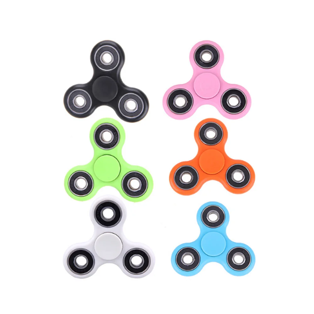 2017 new hot products with or without LED metal fidget spinner