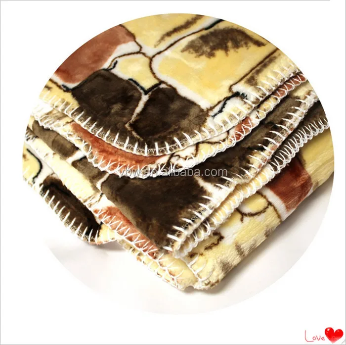 100 Polyester Double Ply Reversible Thermal Bed Korean Blankets For Dubai Buy Thermal