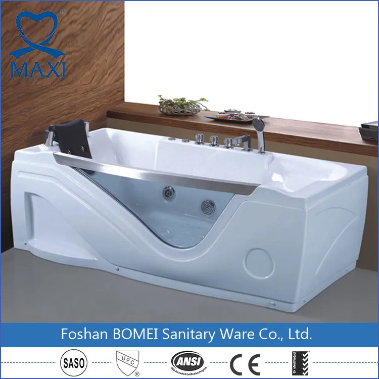 Approval High Quality Hot Sale Cheap Portable Acrylic Whirlpool message Bathtub