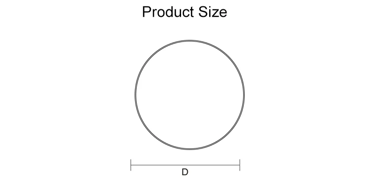 high power surface mounted round 18W/24W/30W led ceiling lighting