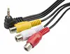 Bofan Wholesales 3.5mm male 3 rca ipod mp3 audio video cable for MP3