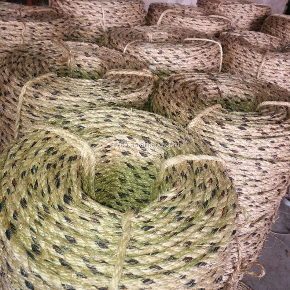 560mm Sisal Rope Twist Sisal Cordage Natural/bleached White For Pets