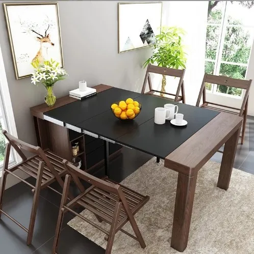 Customized Furniture Hardware Telescopic Dining Room 7 Section ...