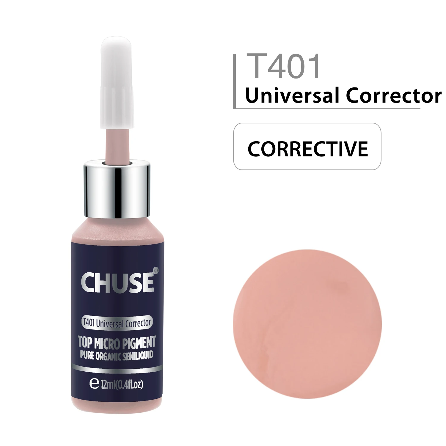 CHUSE Connect Cable Für Permanent Make-up Maschine C5 Classic & C5 Pro – 1,8 M Länge, 3-Pin & 3,5 Mm Anschluss