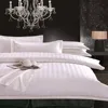 Wholesale Price New Design Satin Stripe Queen Size 100% Cotton Custom Print Luxury Bedding Set