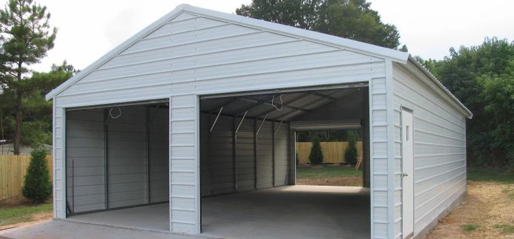 Quick building portable car garage