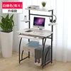Classic Computer Desk Study Sliding Keyboard Shelves Printer Stand Wheels Laptop Drawer