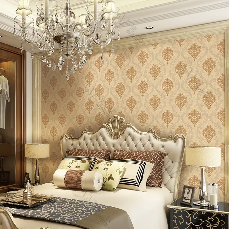 a26 1wy110026 industrial construction building material luxury decoration pvc hotel room project wallpaper