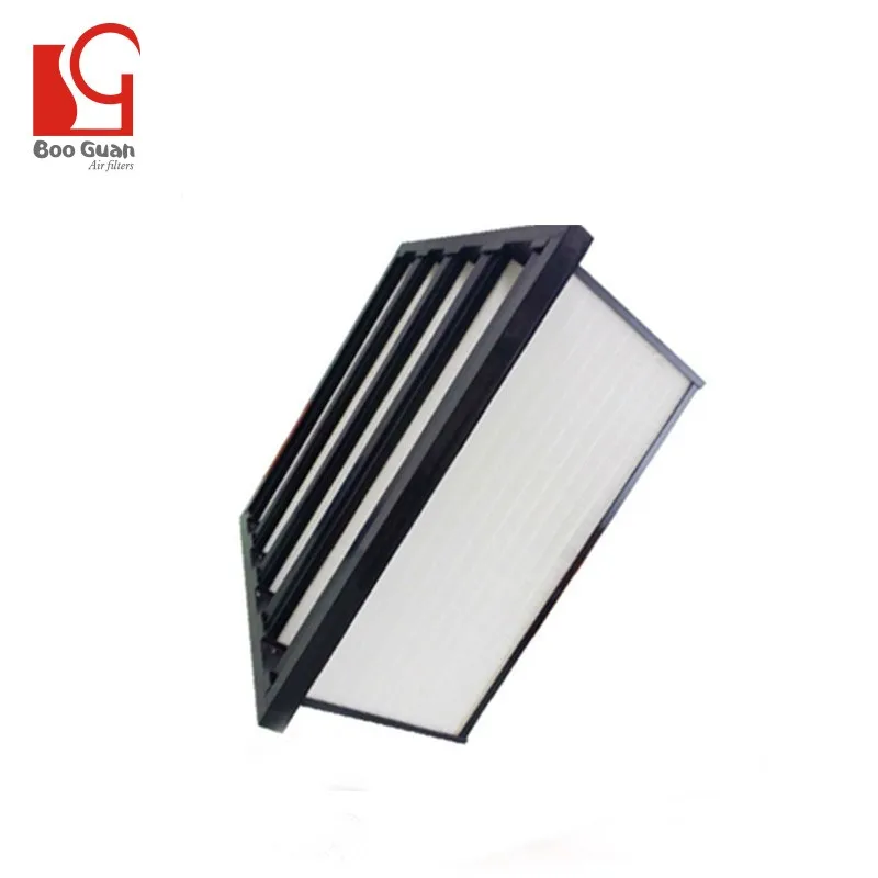 V Cell Plastic Header Hepa Air Filter For Air Intake Buy V Cell