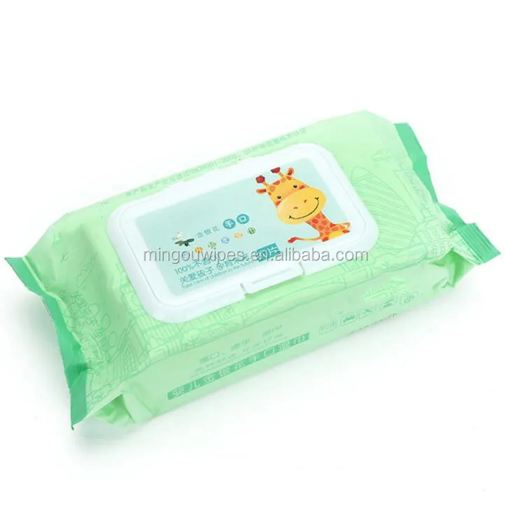 baby wipe wet