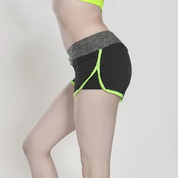 Women Girl Sports Shorts Running Gym Fitness Short Pants Workout