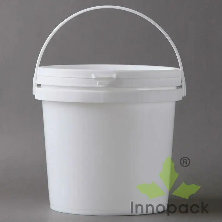 Watertight 2 Liter Plastic Mini Food Container Small Pail Plastic