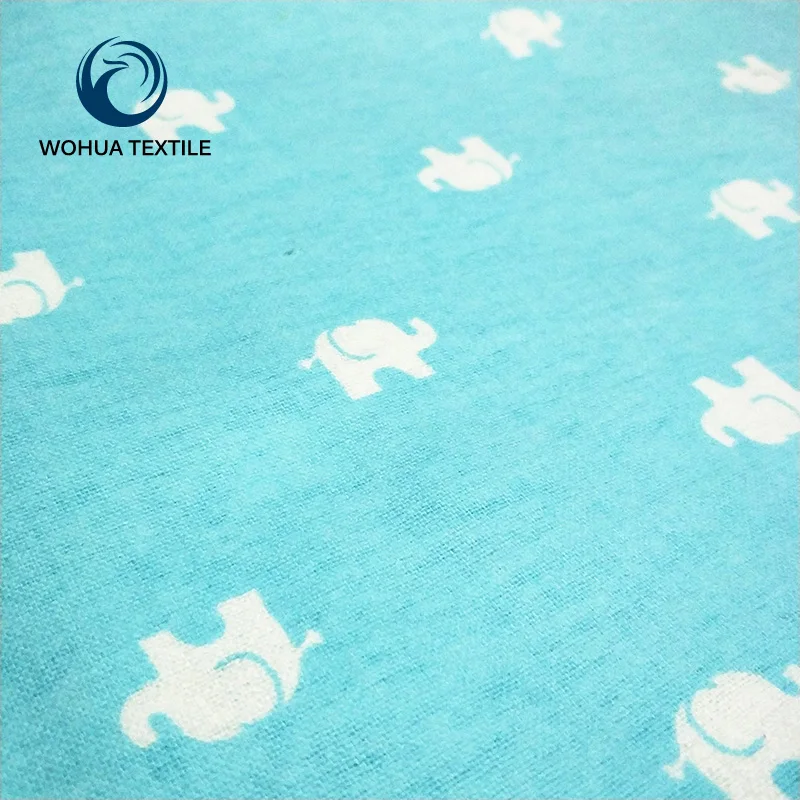 100 Cotton Waterproof Printed Flannel Fabric For Home Textile Buy