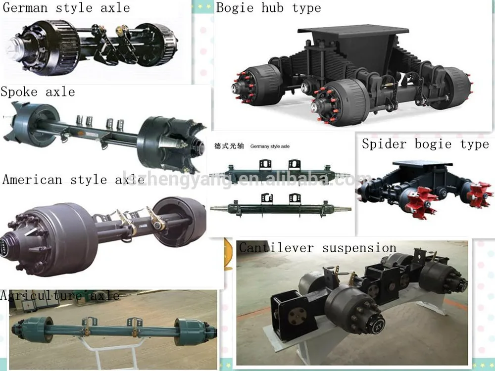 Semi Trailer Suspension Torque Arm Radius Rod Adjustable Torque Arm ...