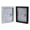 Shadow injected 20x25cm plastic with 8x10" size black box photo frame
