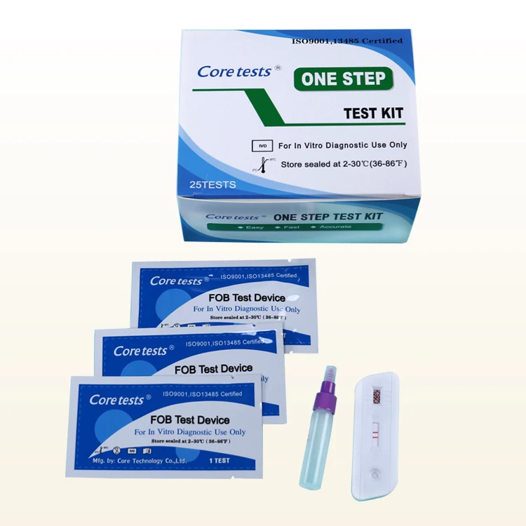 Medical Diagnostic Onestep Detection Fecal Occult Blood Test Kit Buy