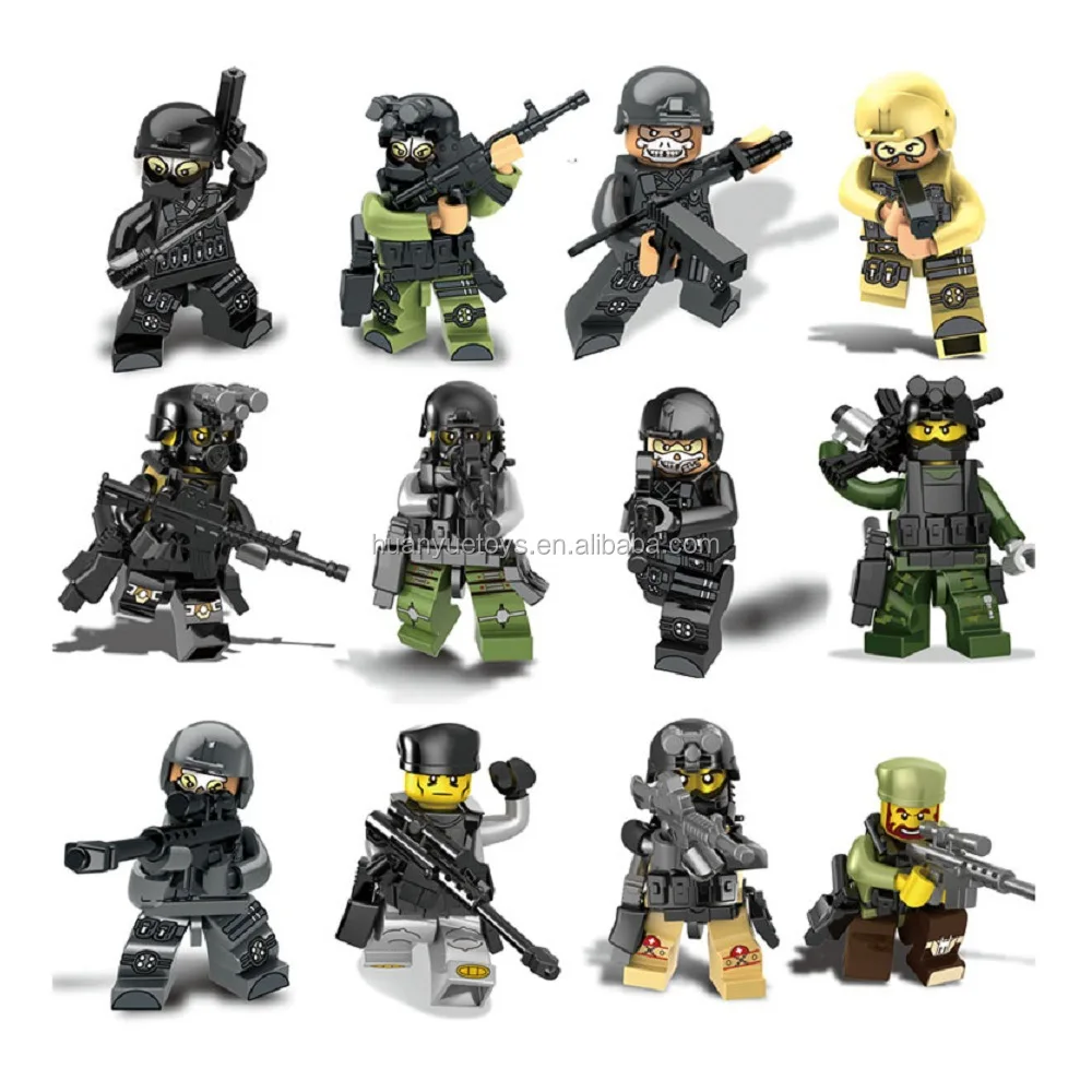 ARMY base combat squad SOLDAT ATTAQUE militaire pour enfant Jouet Armée Jouet