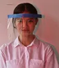 Disposable food preparation mask safety face mask with eye protection shield