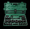 26pcs Heavy Duty Socket Set 3/4" 18.8mm Drive Hex Socket Wrench Black Painted Repair Impact Tools
