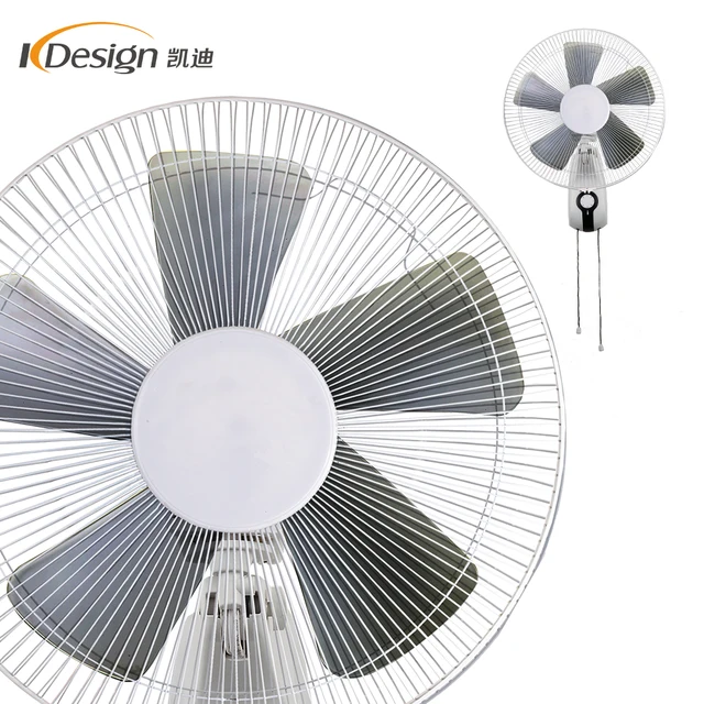 New Design Decorative Electric Wall Fan 16 Inch Pp Material Cool New Design Decorative Electric Wall Fan