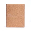 China ODM high quality cork paper document folder,lightweight custom logo cork ring binder,hard menu pen cork file holder