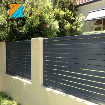 aluminium slat fencing