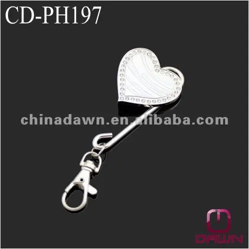 Heart Shaped Bag Hanger Key Finder Buy Bag Hanger Key Finder,Metal Key Finder,Purse Hook Key