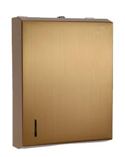 Hotel Supplies And Equipment Stainless Sliver Matt Gold 1 4 Key Hotel Supplies And Equipment Stainless Sliver Matt Gold 1 4 Key Paper Towel Dispenser