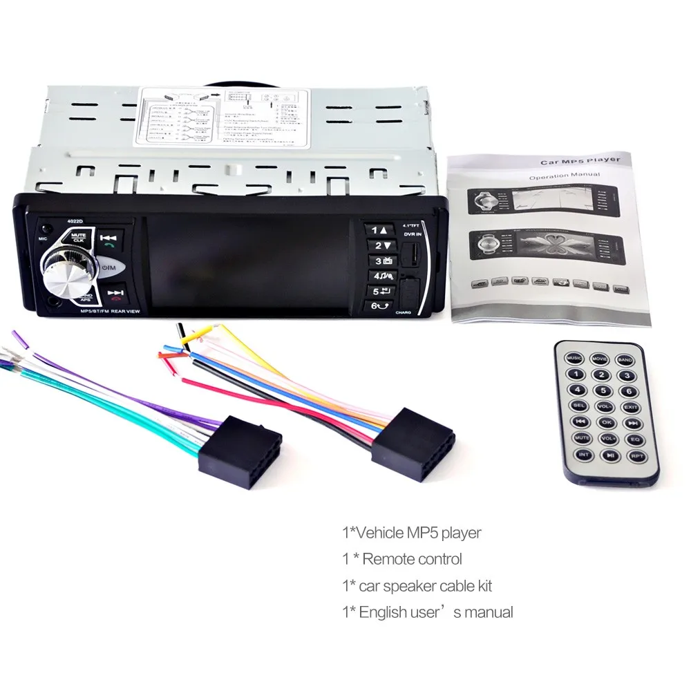 Car mp5 Player 4022d