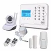 Wireless Home Security GSM Wifi Alarm System with IP Camera