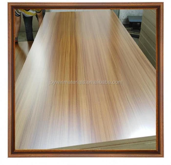 E1 Grade Pre Laminated Particle Board For Furniture Kitchen Cabinets