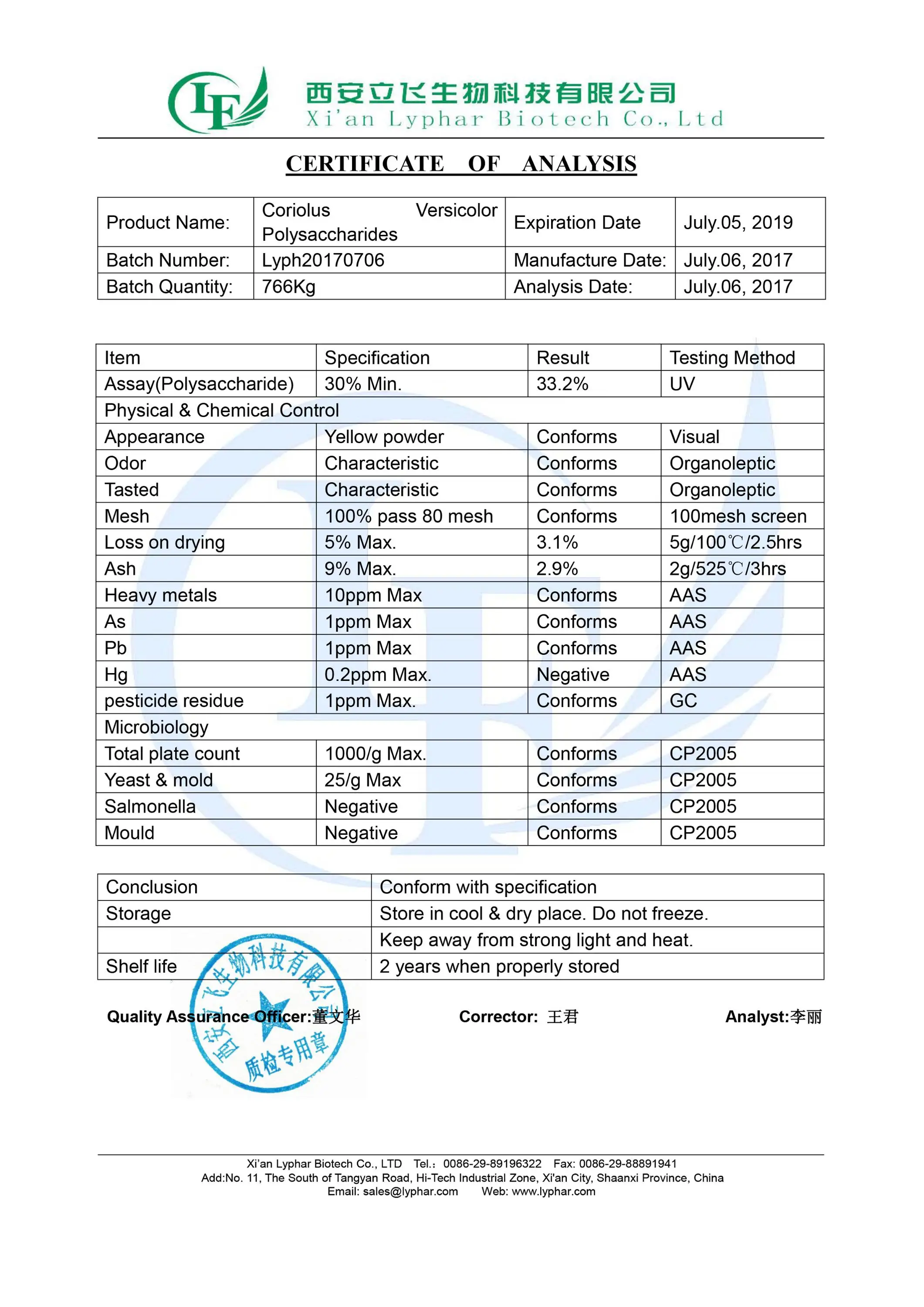 Hot Sale Cordyceps Sinensis Extract