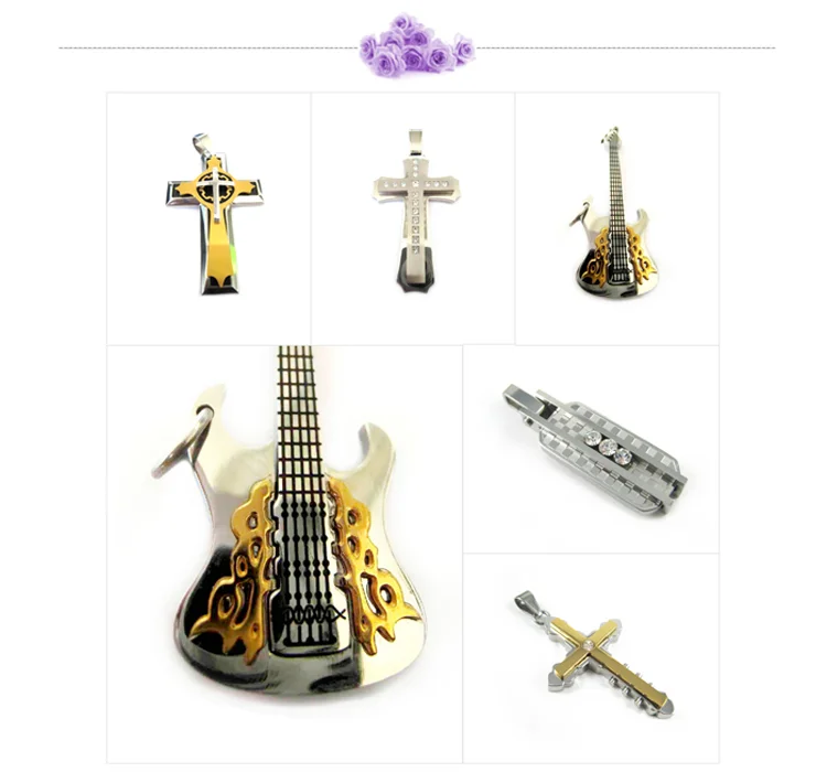 Gold plated stainless steel custom engraved heart pendants