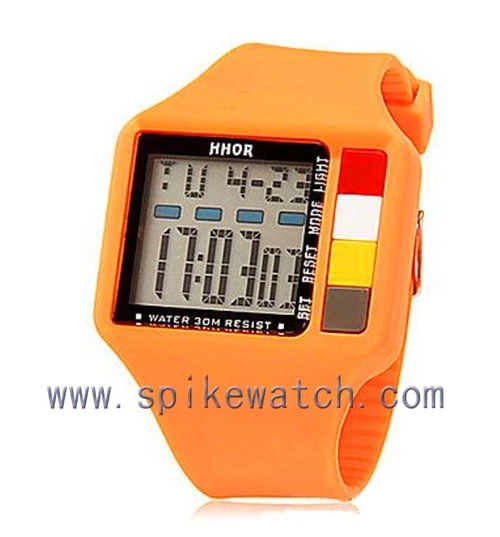 square shape digital watch