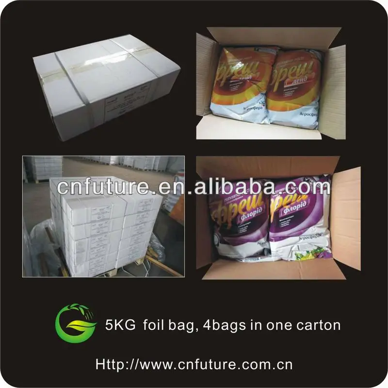 5kg bag and 20kg per carton