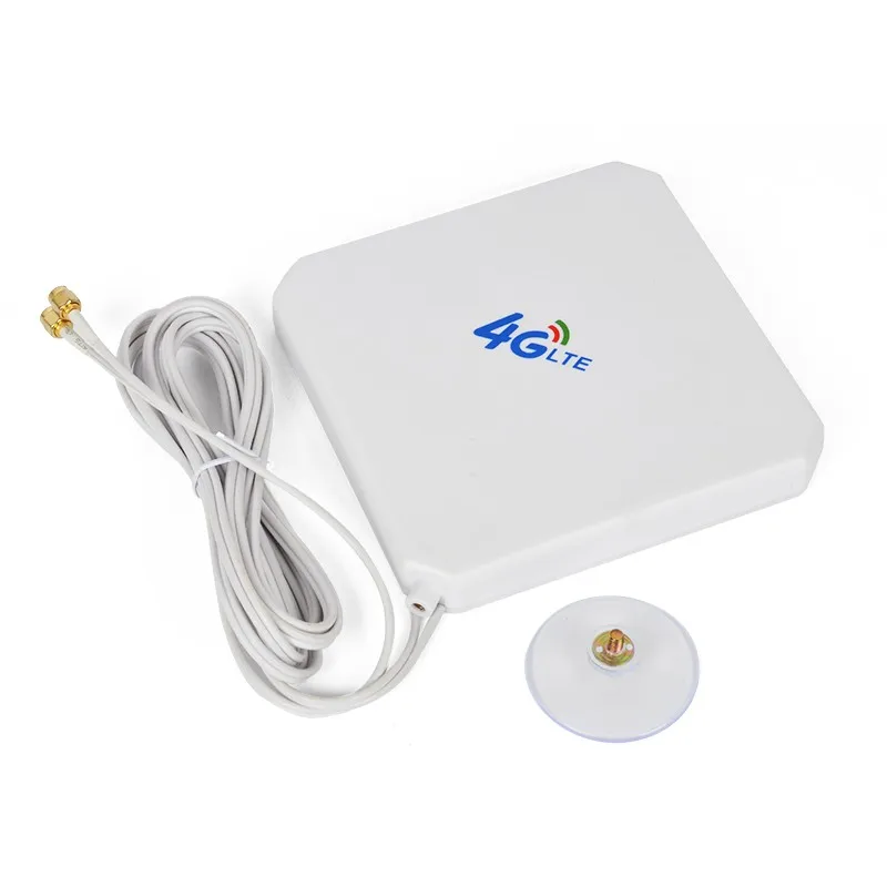 Indoor High Gain 35dbi Lte 4g Modem External Panel Antenna For Huawei