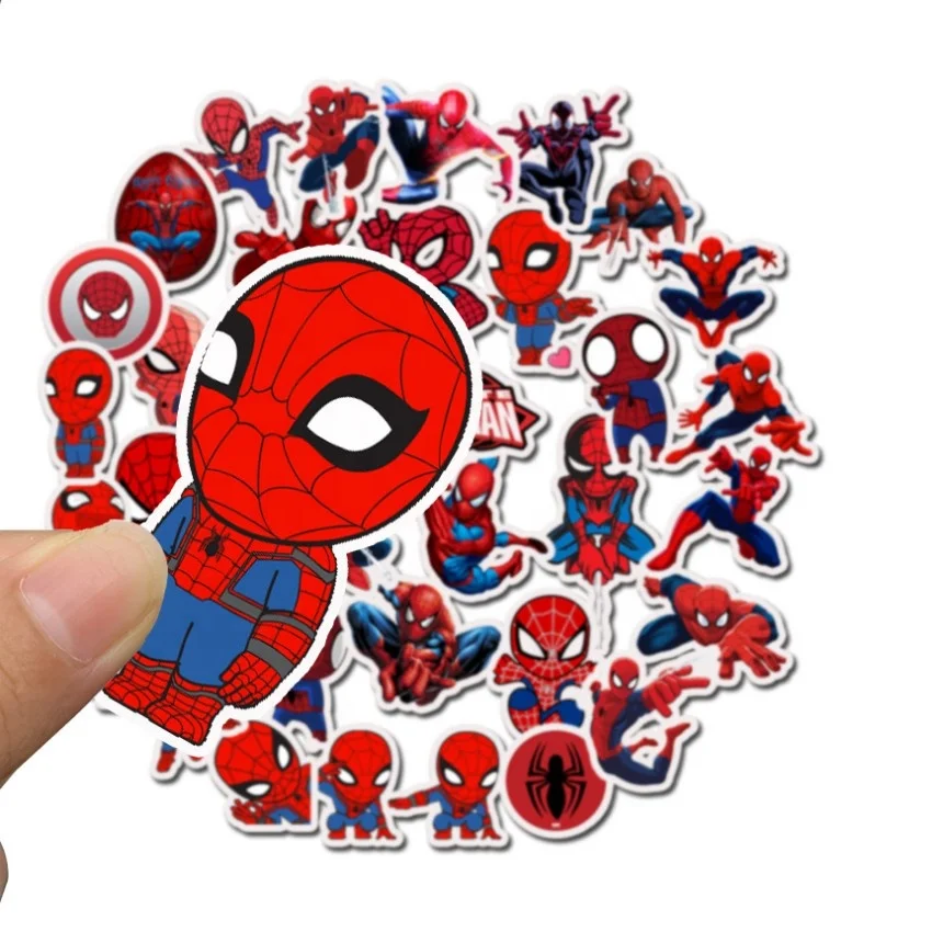 custom spider man vinyl die cut sticker decorative anime stickers pack buy die cut sticker decorative sticker anime stickers pack product on alibaba com