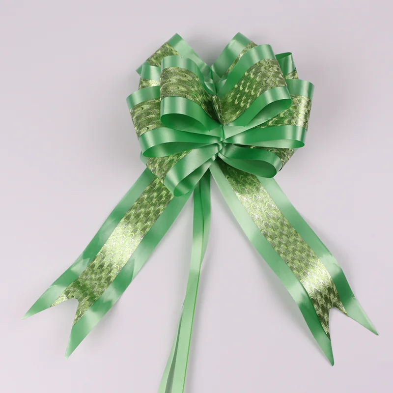 10pcs Organza Pull String Bows Wrap Ribbon For Wedding Party Buy Pull