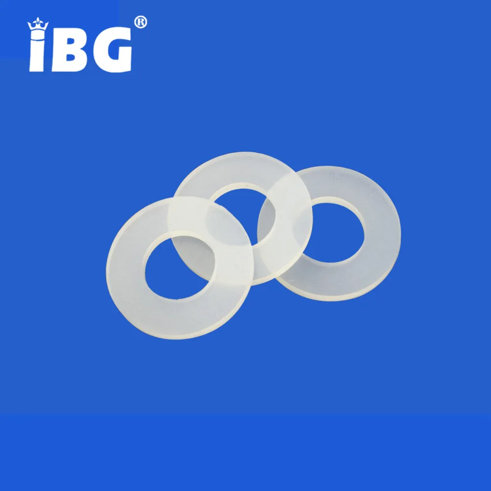 Food Grade Clear Silicone Rubber Seal Ring Glass Jars With Rubber Seal