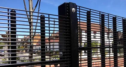 laser fence security fence system