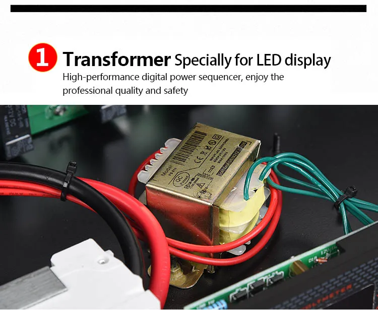 Skytone Audio 8 Channel Power Sequencer,Power Supply Sequence