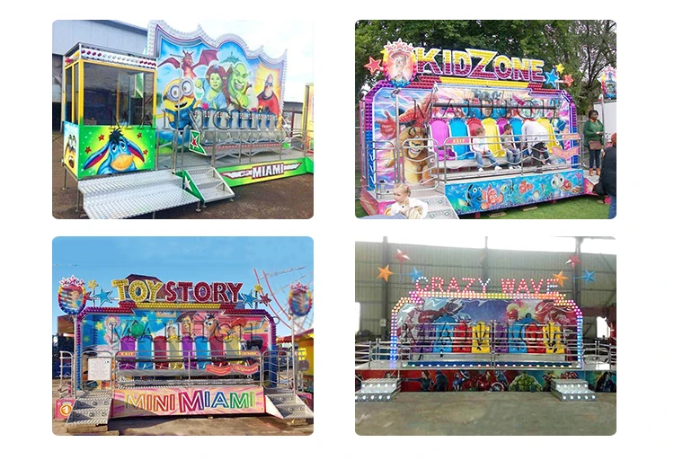 Mini Fair Rides Carnival Rides Trailer Mounted Mini Miami Rides for Sale
