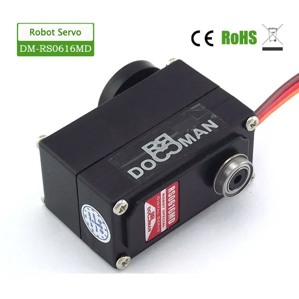 Robot Servo Rs0613md 4.8v7.4v 6kg 51g 300 Degree Rotation Rc Servo For
