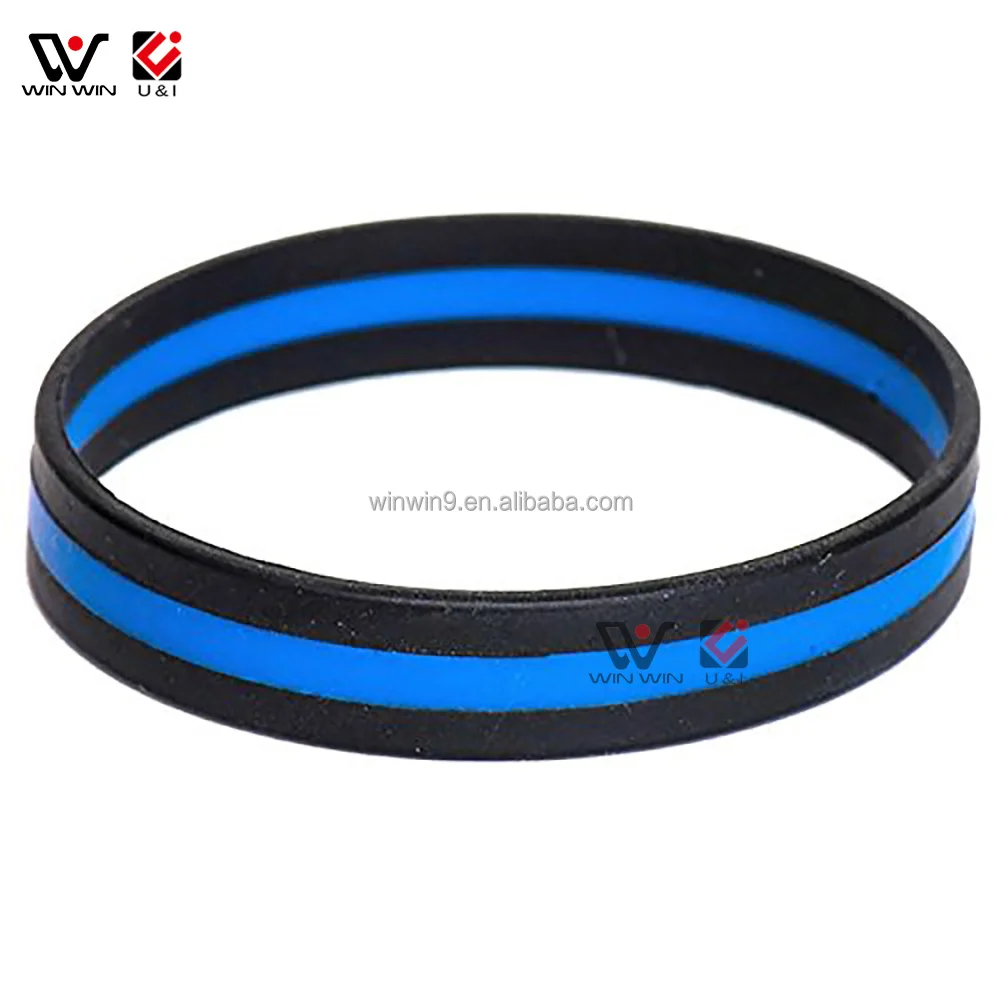 Most Popular High Quality Wholesale Silicone Full Color Slap Bracelets