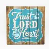 Wholesale Religious Cheap Wooden Wall Decor Psalm Plaque