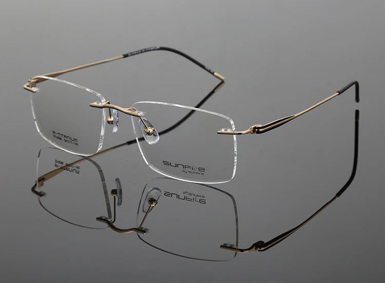 Ready Stock New Arrival Branded Optical Frame Titanium Eyewear For