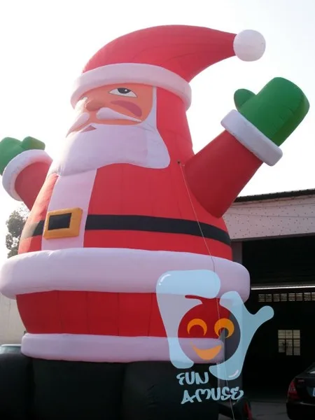 Wholesale Inflatable 25ft Christmas Santa Decorations - Buy Inflatable ...