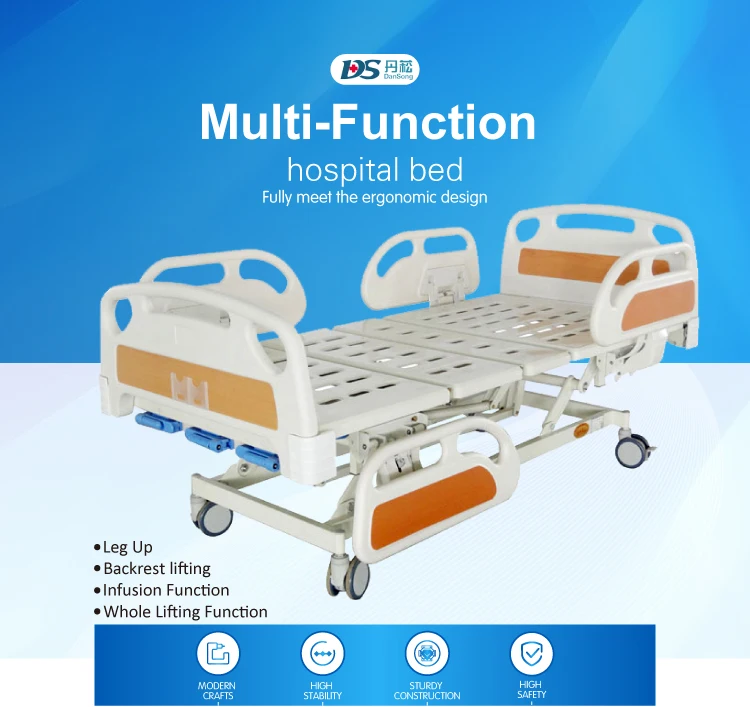 Medical Linak Electric Hospital Bed/massage Mattress Hospital Bed Mb