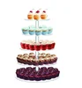 5Tier acrylic wedding cupcake display stand cupcake tower